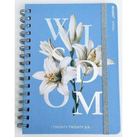 Agendas anuales AGENDA ANUAL (2026) MOOVING SPRING WIRE-O tapa EXTRA con GOMA 150x210 S/V SURTIDO (2 mod.) 24403712  15SBBALI600