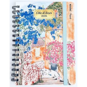 Agendas anuales AGENDA ANUAL (2026) MOOVING TRAVEL WIRE-O tapa EXTRA con GOMA 150x210 S/V 