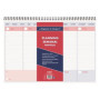 Agendas anuales AGENDA DOHE PLANNING SOBREMESA PERPETUO WIRE-O tapa DURA A3 APAIS. 420x297 S/V 24401978  PACK5314NE