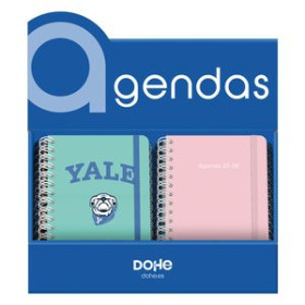 Agendas escolares AGENDA ESCOLAR (2025-26) DOHE PREMIUM A5 S/V SURTIDO EXPOSITOR DE 32 24406304  400SM840B39B10B68R65