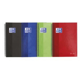 Agendas escolares AGENDA ESCOLAR (2025-26) OXFORD SCHOOL ESPIRAL tapa EXTRADURA 4º S/V SURTIDO (4 col.) 26401631  5346C