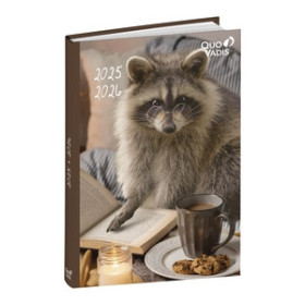 Agendas escolares AGENDA ESCOLAR (2025-26) QUO VADIS EUROTEXTAGENDA  AMIGOS MAPACHE 12x17cm D/P 26401666  5230C