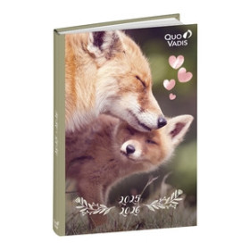 Agendas escolares AGENDA ESCOLAR (2025-26) QUO VADIS EUROTEXTAGENDA  AMIGOS ZORRO 12x17cm D/P 26401641  56050C