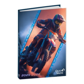 Agendas escolares AGENDA ESCOLAR (2025-26) QUO VADIS EUROTEXTAGENDA  ONE WAY MOTO 12x17cm D/P 26401058  OPEN LUX 110