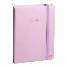 Agendas escolares AGENDA ESCOLAR (2025-26) QUO VADIS EUROTEXTAGENDA  PASTEL ROSA 12x17cm D/P 26401059  INSERT 115 VD