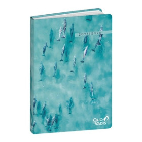 Agendas escolares AGENDA ESCOLAR (2025-26) QUO VADIS EUROTEXTAGENDA RECIC. RESPIRE DELFIN 12x17cm D/P 26401572  AK-14 BLANCO