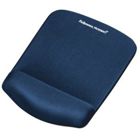 Alfombrillas y reposamuñecas ALFOMBRILLA RATON FELLOWES CON REPOSAMUÑECAS PLUSHTOUCH AZUL 18801759  18561