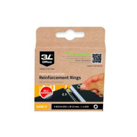 Arandelas adhesivas ARANDELA ADHESIVA 3L 13Ø TRANSPARENTES PACK DE 500 15201374  85000755