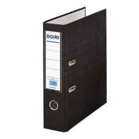 Archivadores de palanca ARCHIVADOR DOHE palanca PLASTIF.COLOR A4 75mm NEGRO 38807024  01S00030-0