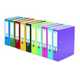 Archivadores de palanca ARCHIVADOR palanca ELBA FORRADO PP RADO TOP A4 80mm VERDE CLARO 45005810  TL-SG108S