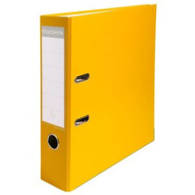 Archivadores de palanca ARCHIVADOR palanca EXACOMPTA FORRADO PP RADO A4 80mm AMARILLO 45005933  9466X4-2CLCWE11