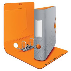 Archivadores de palanca ARCHIVADOR palanca LEITZ URBAN CHIC A4 180º 82mm GRIS 24404345  T04CPBALI350