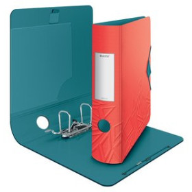 Archivadores de palanca ARCHIVADOR palanca LEITZ URBAN CHIC A4 180º 82mm ROJO 24404347  T04CPBALI710