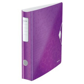 Archivadores de palanca ARCHIVADOR palanca LEITZ WOW ACTIVE A4 180º 50mm VIOLETA METALIZADO 24404359  T04CPSPBL