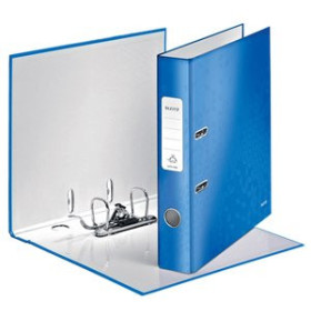 Archivadores de palanca ARCHIVADOR palanca LEITZ WOW A4 180º 50mm AZUL METALIZADO 24404361  T04CPSPGRA