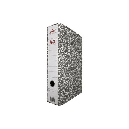 Archivadores de palanca ARCHIVADOR palanca OLEF CARTON JASPEADO GRIS Fº 75mm 24404335  T04CPBALI40RP