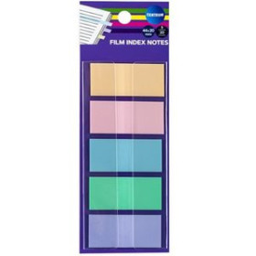 Banderitas índex BANDERITAS ADHESIVAS CENTRUM 44x20mm PASTEL PACK de 5 (5x20h) 25208812  00038051
