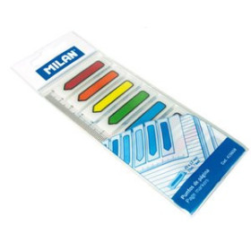 Banderitas índex BANDERITAS ADHESIVAS MILAN FLECHA 8 COLORES 25208836  00062651