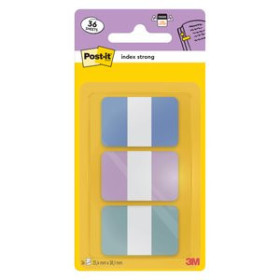 Banderitas índex BANDERITAS ADHESIVAS POST-IT 686 RIGIDO (AZUL PASTEL-PURPURA-VERDE) 25208840  00063051