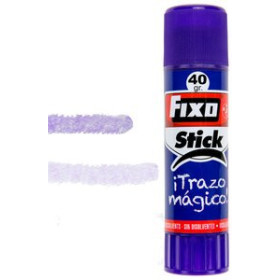 Pegamento en barra BARRA de PEGAMENTO FIXO MAGICA MORADO 40g 25201235  00065651