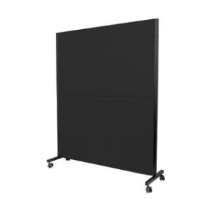 Mamparas modulares BIOMBO PIQUERAS Y CRESPO VALDEGANGA DESMONTABLE TAPIZADO RUEDAS CON FRENO SIMILPIEL NEGRO 41901335  75P5712