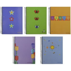 Blocs espiral tapa forrada BLOC A/4 160 HOJAS LAURA ROIG 5 MODELOS H/N 41402210  44064012