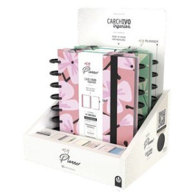 Agendas anuales BLOC CARCHIVO MY PLANNER INGENIOX A5 240h S/V SURTIDO EXPOSITOR DE 4 27201101  301694