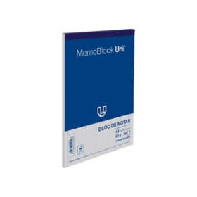 Blocs de notas BLOC DE NOTAS UNIPAPEL MEMOBLOC A5 80h 60g CP.4 27401620  11501