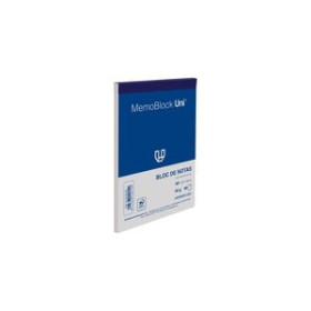 Blocs de notas BLOC DE NOTAS UNIPAPEL MEMOBLOC A6 80h 60g LISO 27401657  12681