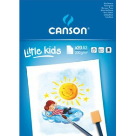 Papel técnicas húmedas: Blocs y láminas BLOC DE PINTURA GUARRO-CANSON KIDS A3 20h 200g 27401392  10571