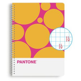 Blocs espiral tapa dura BLOC ESCOLOFI  PANTONE MOODS A4 80h  CUADRIC.4x4 90g IDEAS 27401593  19361