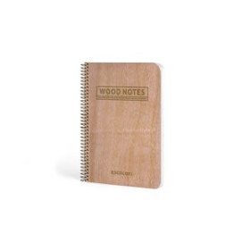 Blocs espiral tapa dura BLOC ESCOLOFI tapa DURA ESCOLOFI 75x105 48h HORIZONTAL 90g WOOD NOTES 88004082  400142570