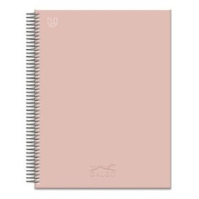 Blocs espiral tapa PP BLOC GALGO micro.tapa EXTRA A5+ 80h LISO 100g 1 COL. BANDA ROSA 38807016  01T00085-0