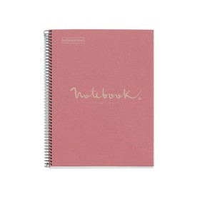 Blocs espiral tapa dura BLOC MIQUELRIUS ECO EMOTIONS NOTEBOOK 1 micro.tapa DURA A4 80h 80g CUADRIC.5x5 ECOROSA 18002006  02215