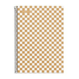 Blocs espiral tapa dura BLOC MIQUELRIUS tapa DURA Fº 80h 90g CUADRIC.4x4 DAMERO MOSTAZA