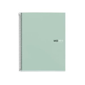 Blocs espiral tapa forrada BLOC MIQUELRIUS THE ORIGINAL NOTEBOOK 1 micro.tapa EXTRA A4 80h 90g HORIZONTAL VERDE AQUA