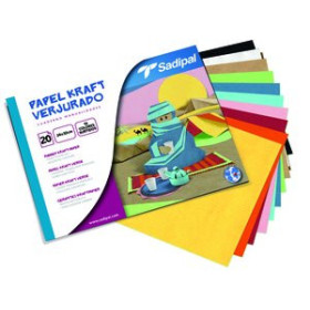 Blocs de manualidades BLOC SADIPAL MANUAL. 20h. PAP. KRAFT