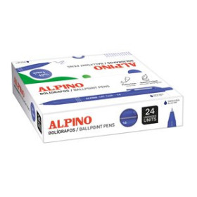 Bolígrafos BOLIGRAFO ALPINO SOFT TOUCH UNICOLOR 1mm  CAJA de 24
