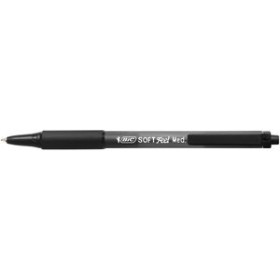 Bolígrafos retráctiles BOLIGRAFO BIC RETRACTIL SOFT FEEL GRIP NEGRO