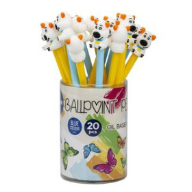 Bolígrafos BOLIGRAFO CENTRUM FANCY DOG BOTE DE 20 (tinta azul)