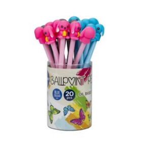 Bolígrafos BOLIGRAFO CENTRUM FANCY RABBIT BOTE DE 20 (tinta azul)