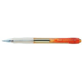 Bolígrafos retráctiles BOLIGRAFO RT. PILOT SUPERGRIP  NEON NARANJA