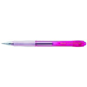 Bolígrafos retráctiles BOLIGRAFO RT. PILOT SUPERGRIP  NEON ROSA