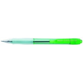 Bolígrafos retráctiles BOLIGRAFO RT. PILOT SUPERGRIP  NEON VERDE