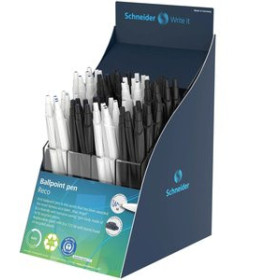 Bolígrafos retráctiles BOLIGRAFO SCHNEIDER RECO EXPOSITOR de 60