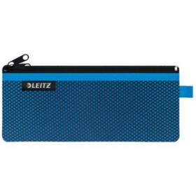 Dosieres sobre y bolsas cremallera BOLSITA  de VIAJE LEITZ WOW NYLON C/CREMALLERA 2 DPTOS. M (21x8.5) AZUL