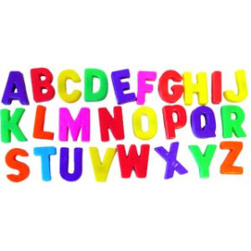 Juegos educativos BOTE MINILAND LETRAS MAGNETICAS MAYUSCULAS 154 PIEZAS DE 32 mm