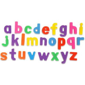 Juegos educativos BOTE MINILAND LETRAS MAGNETICAS MINUSCULAS 154 PIEZAS DE 32 mm