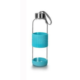 Botella vidrio BOTELLA VIDRIO IBILI SKY 500ml BOROSILICATO AZUL