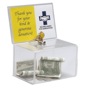 Buzones y urnas BUZON DEFLECT-O SUGERENCIAS CON LLAVE Y PORTAFOLLETO